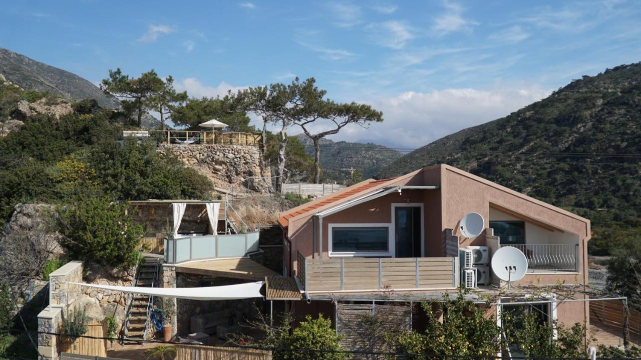 Arhondiko Luxury House Villa Soúgia Buitenkant foto