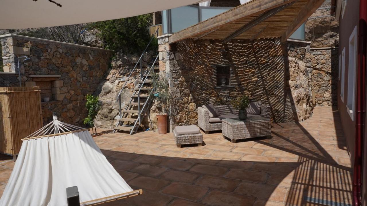 Arhondiko Luxury House Villa Soúgia Buitenkant foto