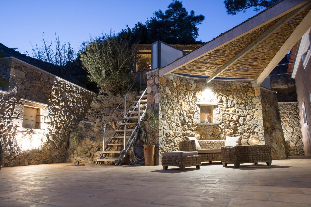 Arhondiko Luxury House Villa Soúgia Buitenkant foto