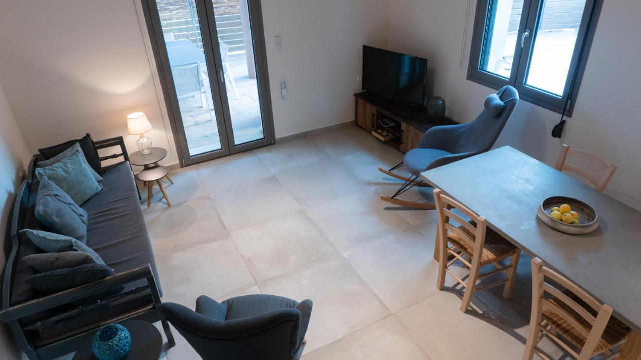 Arhondiko Luxury House Villa Soúgia Buitenkant foto