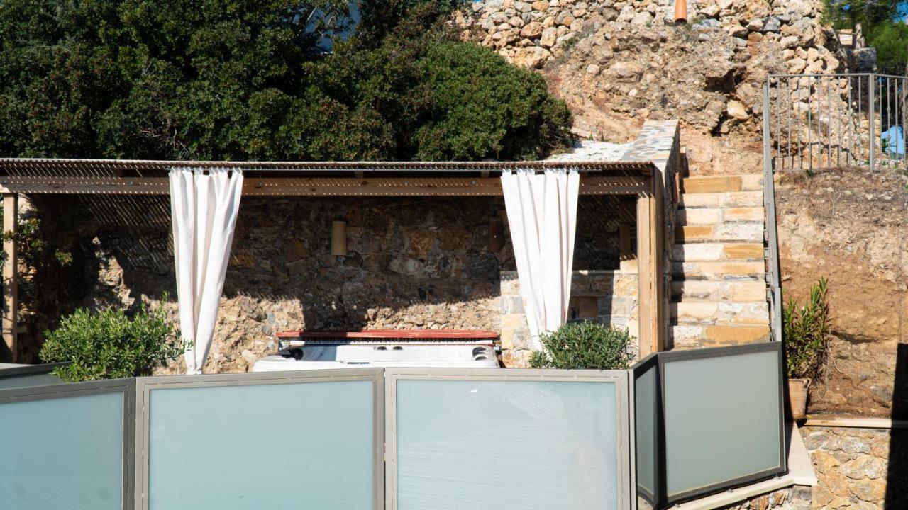 Arhondiko Luxury House Villa Soúgia Buitenkant foto